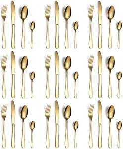 Lot de 1010 couverts de restaurant en acier inoxydable toutes séries, prix usine, avec couteau, cuillère et fourchette, pour mariage et restaurant - Product Image 2