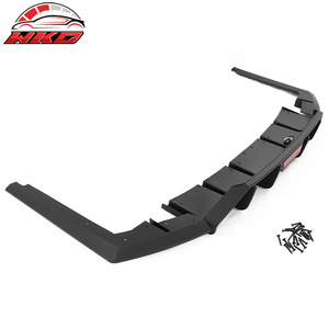 Becquet arrière pour Hyundai Elantra 2021-2023, style IKON, diffuseur noir mat, accessoires automobiles en PP - Product Image 3