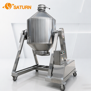 Miscelatore Automatico Multifunzionale a Tamburo <span class=keywords><strong>SATURN</strong></span> in Acciaio Inox per Alimenti con Motore 220V per Detersivi in Polvere e Prodotti Chimici - Product Image 4