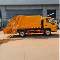 Camion compacteur de déchets Foton Mini 6CBM, personnalisé, boîte de vitesses manuelle, diesel Euro 6, transmission 4x2