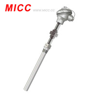 Termokopel Tipe K MICC Dia 12x800mm C/W Selubung Kepala SS316 IP65 -200~+1800C