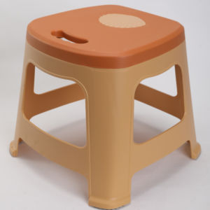 للبيع بالجملة مقعد بلاستيكي مربع مانع للإنزلاق مقعد بالغين سميك لمقعد مربع كرسي قابل للتكديس غرفة معيشة منزلية - Product Image 3