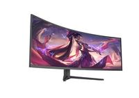 Vente en gros en usine 49 pouces 4K 5K 165Hz 32:9 moniteur de jeu d'ordinateur à écran incurvé de bureau noir pour joueur