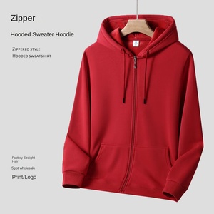 Sweat à capuche ample décontracté en velours argenté de coton 420g avec <span class=keywords><strong>logo</strong></span> personnalisé de haute qualité, fermeture éclair, sweat à capuche sport - Product Image 3