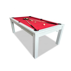 7 ft 3-in-1 đa trò chơi bàn ăn không khí khúc côn cầu bida pingpong đệm với <span class=keywords><strong>MDF</strong></span> bàn bi-a <span class=keywords><strong>Combo</strong></span> - Product Image 2