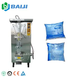 Complete automatic pouch sachet mineral pure water filling packing machine plant