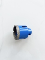Ouvre-trou sous vide sec à filetage M14 de qualité industrielle, applicable au brasage, couronne diamantée, kit de scie cloche, produit de forets