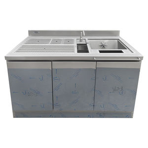 Station de travail de barman personnalisée Lanxin, bar à eau, acier inoxydable commercial, équipement de bar à cocktails personnalisé, station de travail - Product Image 1