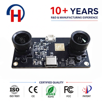 Kamera teropong HS-2MP USB Global Shutter Camera 60 bingkai sinkron tiga dimensi modul industri rekonstruksi