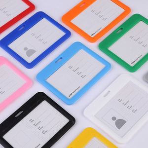Porta Tarjetas de Identificación Deslizante de PVC Impermeable, Horizontal/Vertical, para Trabajo, Eventos, Estudiantes - Product Image 5