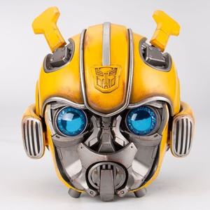 2025 nuevo transformador Bumble Bee casco usable Control remoto Control de voz para fiestas de cumpleaños de Pascua máscaras de fiesta producto - Product Image 5