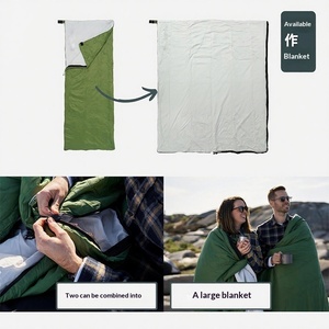 <b>Lightweight</b> Adult Envelope <b>Sleeping</b> <b>Bag</b> Travel Mountaineering Outdoor Camping Moisture-Proof Dirt-Proof Machine-Washable - Product Image 5