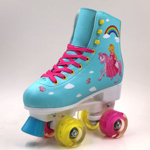 Yijiu Flash Light-up Patins à roulettes pour adultes dans toutes les tailles Patins à roulettes <span class=keywords><strong>Quad</strong></span> avec roues en alliage pour une utilisation sportive - Product Image 5