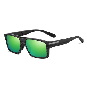 Gafas de Sol Deportivas TR90 con Montura Completa Cuadrada, Lentes Polarizadas de Color, Protección UV, Diseño Ligero para Actividades al Aire Libre Unisex - Product Image 2