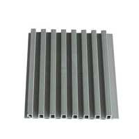 Panneaux en PVC pour mur intérieur Panneaux muraux à lamelles en WPC