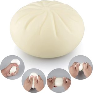 Gnocco di Silicone di vendita caldo nuovi giocattoli di sollievo di Fidget palle giocattolo di panino farcito al vapore antistress - Product Image 3