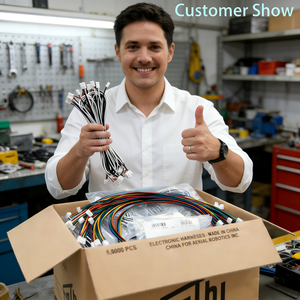 Câble de raccordement personnalisé JST XH PH SH ZH 2,54 mm 2,5 mm 2,0 mm 1,5 mm 1,0 mm 2 à 12 broches avec fil électronique en PVC - Product Image 4