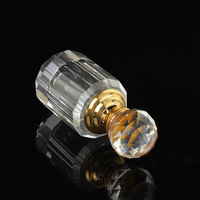 Mini bouteille en cristal simple K9 5ml bouteille d'huile arabe avec boîte-cadeau de thème de fée artisanale de pulvérisation