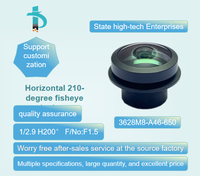 OKS-3628AA-A4 IP68 Étanche 210 °   Objectif Fisheye M12 pour caméra de pêche sous-marine / module de caméra de pêche sur glace avec capteur 1/3 pouce