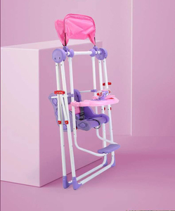 Bé Toddler nhựa trượt với Swing Set trẻ em Playhouse nhựa Mini sân chơi trong nhà - Product Image 5