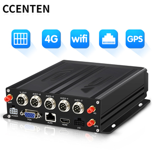 Solution DVR SD WIFI 4G 8 canaux Moniteur 7 pouces Système de boîte noire de voiture 8 caméras Enregistrement en boucle CMSV6 Accès à distance Gestion de flotte - Product Image 2