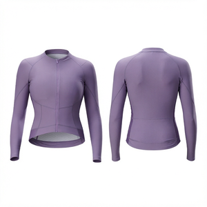 Women’s Winter <b>Cycling</b> <b>Jersey</b> – <b>Long</b> <b>Sleeve</b> Quick Dry Road Bike Sportswear with Custom Team Name OEM ODM Made in Pakistan - Product Image 1