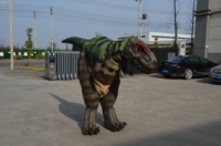 Costume de dinosaure en silicone imperméable grandeur nature pour parc national, costumes de dinosaures personnalisés