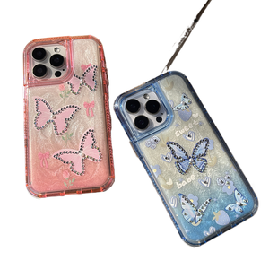 Fantastique étui de téléphone <span class=keywords><strong>3</strong></span> en 1, mignon, brillant, antichoc pour HONR 400 5G - Product Image 1