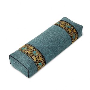Almohada de Apoyo Cervical de Ajenjo para Dormir, Almohada Cilíndrica de Moxibustión, Funda de Almohada de Hoja de Artemisia, Almohada para la Salud Cervical - Product Image 5