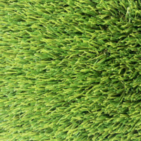 Rumput Sintetis HANWEI GRASS untuk Balkon Hunian, Bahan PE+PP, Tinggi Bulu 40mm, Lapisan Ganda PP+PU, Kepadatan 16800