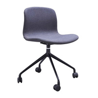 Chaise de bureau de direction ergonomique en tissu avec hauteur réglable pour atelier et bureau