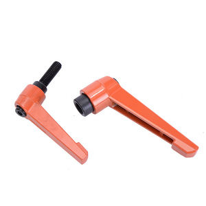 Vis de réglage Yongying Hardware M6 M8 M12 à poignée en L, en acier au carbone métrique, revêtement noir, filetage standard - Product Image 3