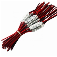 Mini bande lumineuse LED couleur unique, contrôleur de l'intensité de la lumière, 1 canal, 3 clés, dc12v 24V, 1 couleur