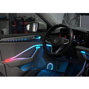 Lampe d'ambiance LED en gros pour voiture, bande lumineuse acrylique pour l'habitacle Volkswagen Sagitar 2023-2025, fabricant - Product Image 4