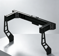 Simulateur profil aluminium volant personnalisé Cockpit simulateur de jeu de conduite superbe Cockpit avec vraie chaise course