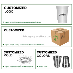 Tapa de Plástico PP Transparente de Grado Alimenticio para Vasos Desechables de Café de 16 oz, con Logotipo Personalizado del Fabricante, 90 mm de Diámetro, para Bebidas Frías - Product Image 4