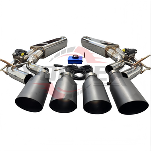 Vortex High Performance Catback fit Benz G550 W463A 2016+ Remote Valved Exhaust System Deep Aggressive Sound - Product Image 4