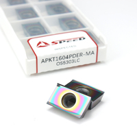 Fraise APKT 10 160408 Apkt1003 ZCC Apkt160408 11T308 Apgt pour Alu CNC Machine-outil carbure lame CNC Insert pour acier