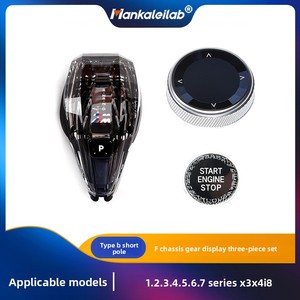 For Crystal Gear <b>Shift</b> <b>Knob</b> for 3 Series 5 G38 G30 F30 F15 F02 Cars Modifying Lever G38 G30 F30 F15 F02 Crystal Gear <b>Shift</b> K - Product Image 6