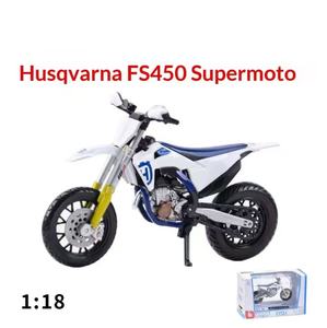Modèle de moto Husqvarna FS <span class=keywords><strong>450</strong></span> Supermoto en alliage, fini, avec fonction de contrôle de la force - Product Image 6