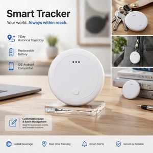 Mini traceur GPS anti-perte pour bagages de voyage, animaux de compagnie et objets, compatible Home Assistant Green Hub et AirTags, pour le suivi mondial en aéroport, modèle 2026 - Product Image 4