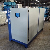 Refroidisseur d'eau écologique avec compresseur Copeland et moteur pour les unités de transformation des boissons et du lait 20 kW