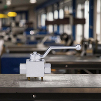 Vanne à soupape hydraulique KHB de haute qualité, alimentation directe usine, raccord G3/8 pouce, bidirectionnelle, personnalisation OEM prise en charge