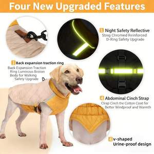 Ropa para <span class=keywords><strong>Perros</strong></span> al por Mayor, Estilo Nuevo, para Invierno - Ropa Gruesa para Bulldog Francés, Ropa Cálida para Mascotas, Ropa Reflectante para Mascotas - Product Image 2