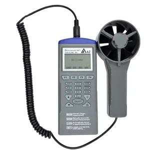 AZ9671 Wind Speed Air Flow Meter Digital Anemometer with Data Logger Wind Speed Range 0.6~32 m/s