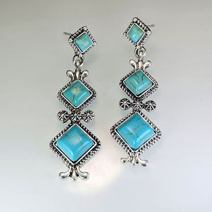 Orecchini Pendenti Geometrici per Donne, Stile Vintage Bohémien, Accessori per Orecchie da Indossare Quotidianamente - Product Image 4