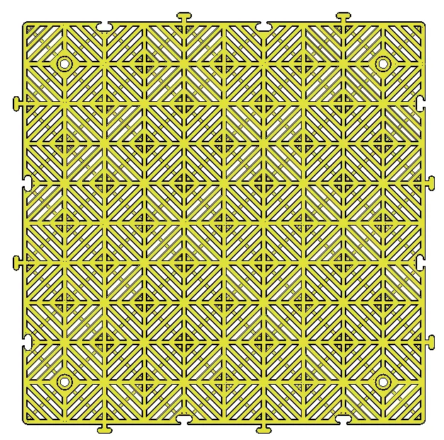 Heavy Duty Interlocking Pvc Garage Bodenfliesen/abnehmbare Kunststoff Interlocking Warehouse Fußmatten