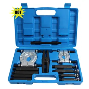 VIKTEC 12pcs Set di estrattori per separatori di cuscinetti da 5 tonnellate Set di separatori da 2 "e 3" rimuovere il Kit di cuscinetti