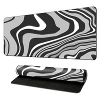 900x400x3mm XXL Strata liquide tapis de souris ordinateur portable Anime clavier grand tapis de souris Gamers Decoracion bureau tapis de souris
