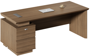 High-End moderno di lusso Executive scrivania da ufficio più recenti disegni con pannello in legno per la casa o l'ufficio del Manager - Product Image 5